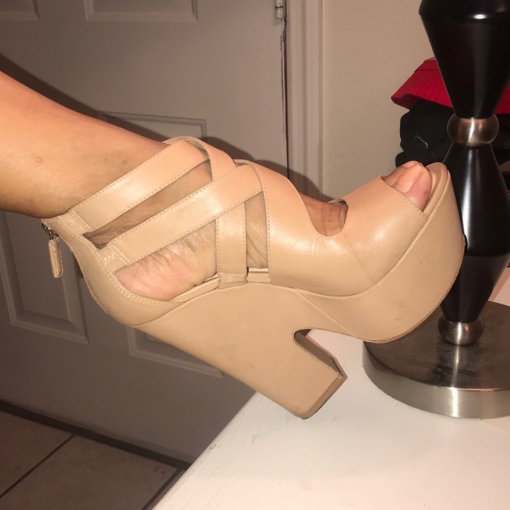Super high platform heels